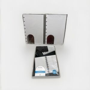 TUL Lot of 3 Narrow Ruled Refill Pages Graph Undated Planner Junior Size Note